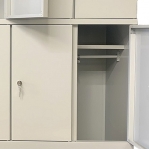 2-tier locker, 8 doors, 1900x1200x545 mm