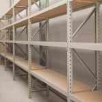 Longspan Extension bay 2200x2300x600 350kg/level,3 levels with chipboard