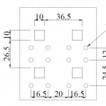 Perforated tool panel 666x480x18 mm