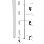 Varastohylly jatko-osa 2295x1000x400 150kg/hyllytaso,6 tasoa ZN Kasten, käytetty