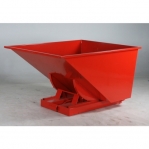 Tipping container 900L red