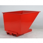 Tipping container 1100L red