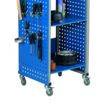 Mobile Flex trolley with wheels 490x445x1080