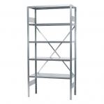 Starter bay 2500x1000x600, used, 5 shelves