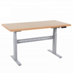 El. Worktable with oil-tempered board 2000x800mm/300 kg,