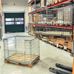 Pallet cage 1220x820x870 opening short side