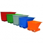 Tipping container 600L red