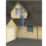 2-section extending ladder Prof 8,43m, 2x15 steps