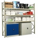 Maxi starter Bay 2500x2400x800 300kg/level,3 levels with steel decks