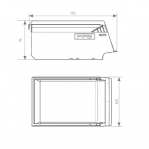 Ottolaatikko PPS 170x105x75mm