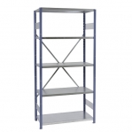 Extension bay 2100x1000x500 200kg/shelf,5 shelves, blue/Zn