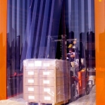 PVC curtain Standard 4x400mm/meter