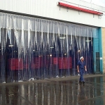 PVC curtain Standard 4x400mm/meter