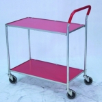 Table top trolley 830x465x985, red