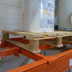 Pallet support bar D=1050mm, 50*30*1,5mm