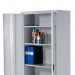 Archive cabinet 4 shelves 1800x800x400 RAL 7035 collapsible