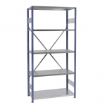 Starter bay 2100x1000x300 200kg/shelf,5 shelves, blue/Zn