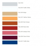 Arkistokaappi 1900x1000x430 hitsattu, eri väreillä
