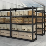 Storage rack 2360x1200x500, 6 levels