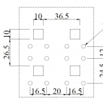 Työkalutaulu 896x480x18 mm, sininen