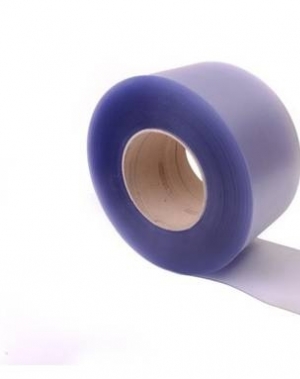 PVC curtain matt 2x200mm/meter