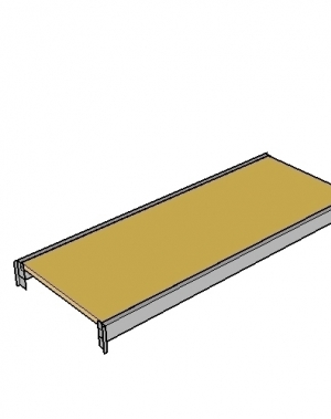 Kuormataso 1950x500/440 kg lastulevytasolla MAXI