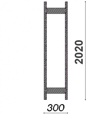 Gavel 2020x300 ZN, Kasten
