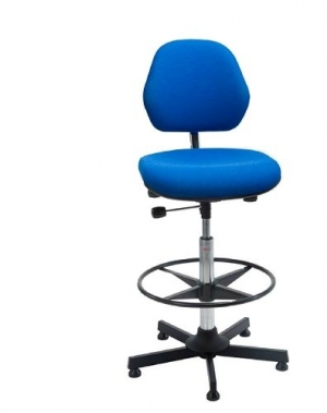 Chair Aktiv high with footring blue