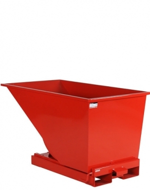 Tippcontainer 600L röd