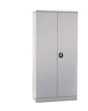 Työkalukaappi 4:llä hyllyllä 1950x915x457 RAL 7035/7035 harmaa osina
