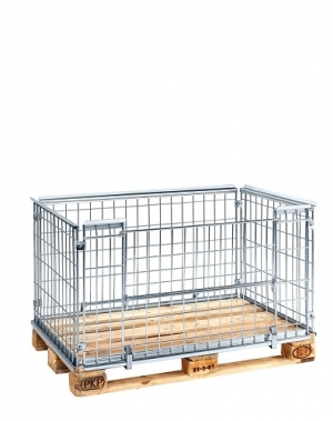 Pallet cage 1220x820x640 opening long side