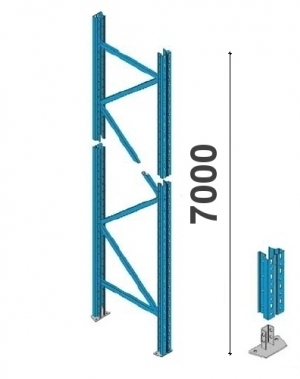 Frame H7000xD1050; 90x70x2,3