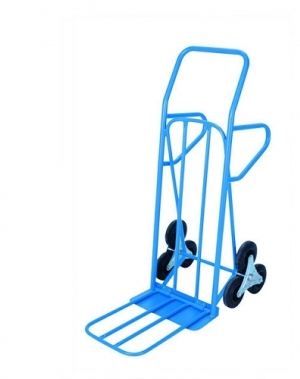 Step trolley with toe plate, 550x1250mm, 200kg