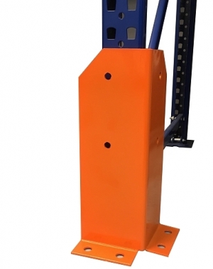 L-type upright protector H400mm with holes