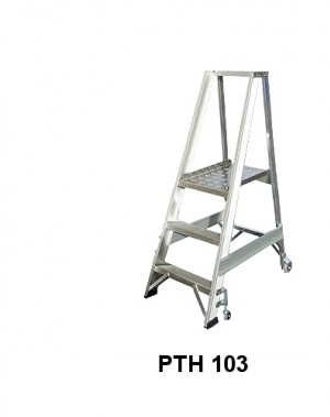 Mobile stair 890 mm +  spring wheels