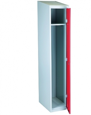 Red/Grey, locker 1 door  1920x350x550