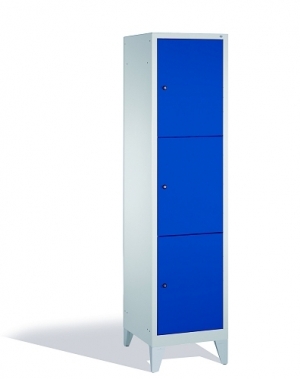 3-tier locker, 3 doors, 1850x420x500 mm