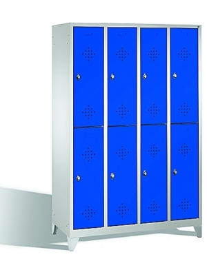 2-tier locker, 8 doors, 1850x1190x500 mm