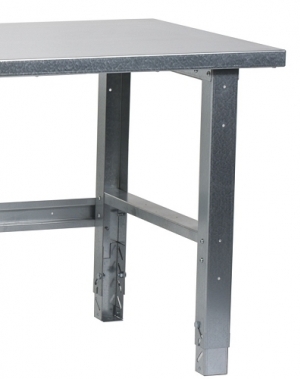 Workbench leg set(2 pcs.) galvanized, 725 mm