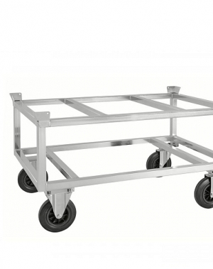 Pallet trolley 1200x800x700mm, El.Galv