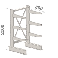 Starter bay 2000x1000x800,4 levels