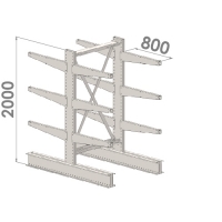 Starter bay 2000x1000x2x800,4 levels