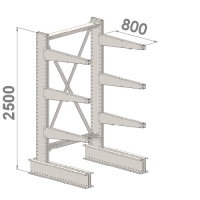 Starter bay 2500x1000x800,4 levels