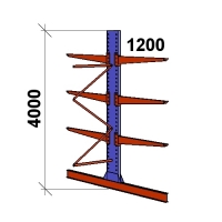 Add On bay 4000x1500x2x1200,4 levels