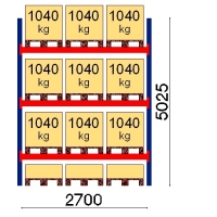 Starter bay 5025x2700 1041g/pallet,12 EUR pallets