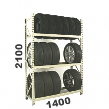 Rengashylly perusosa 2100x1400x500, 3 tasoa, 600kg/taso kaytetty, MAXI