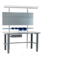 Workstation 1500x800 with steel top