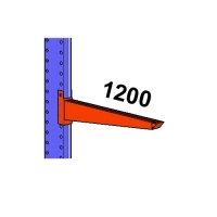 Uloke 1200mm/800kg maalattu HEAVY