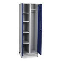 Storage Cabinet with 4 shelves and hanging rod 1900x1000x545