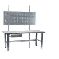 Workstation 1500x800 with steel top